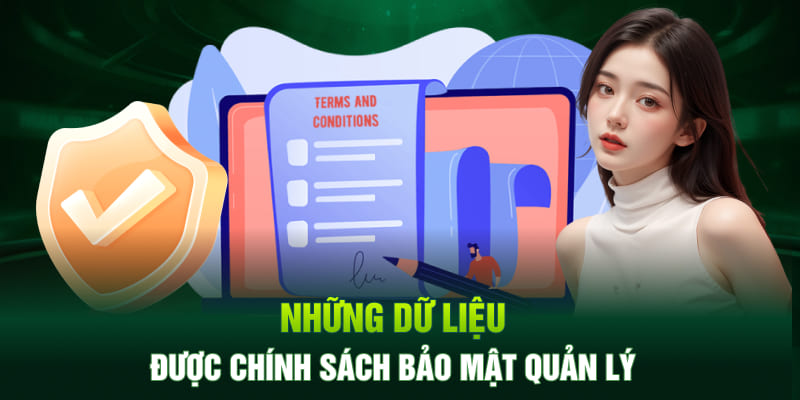 Những dữ liệu được chính sách bảo mật quản lý
